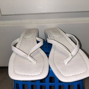 Forever 21 White Sandals